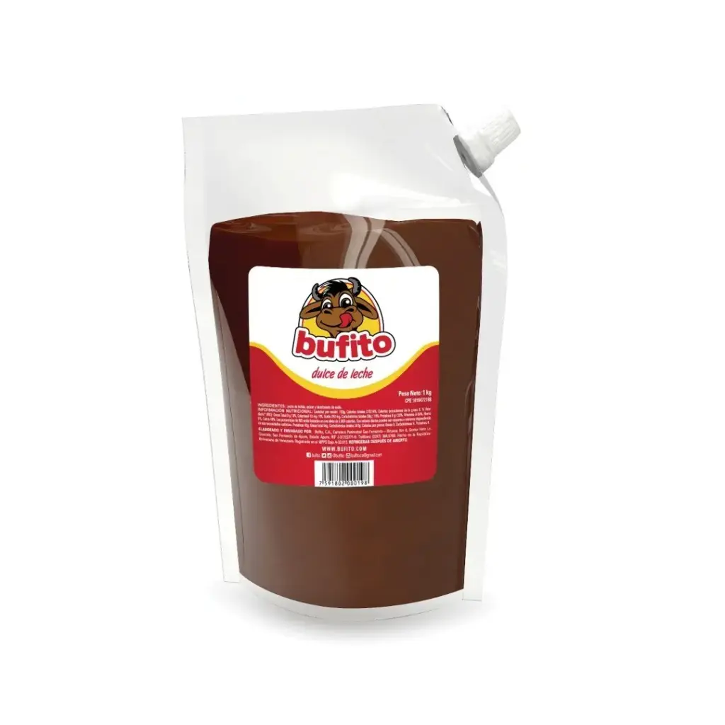 DULCE DE LECHE -  Bolsa Flex-up 1 Kg