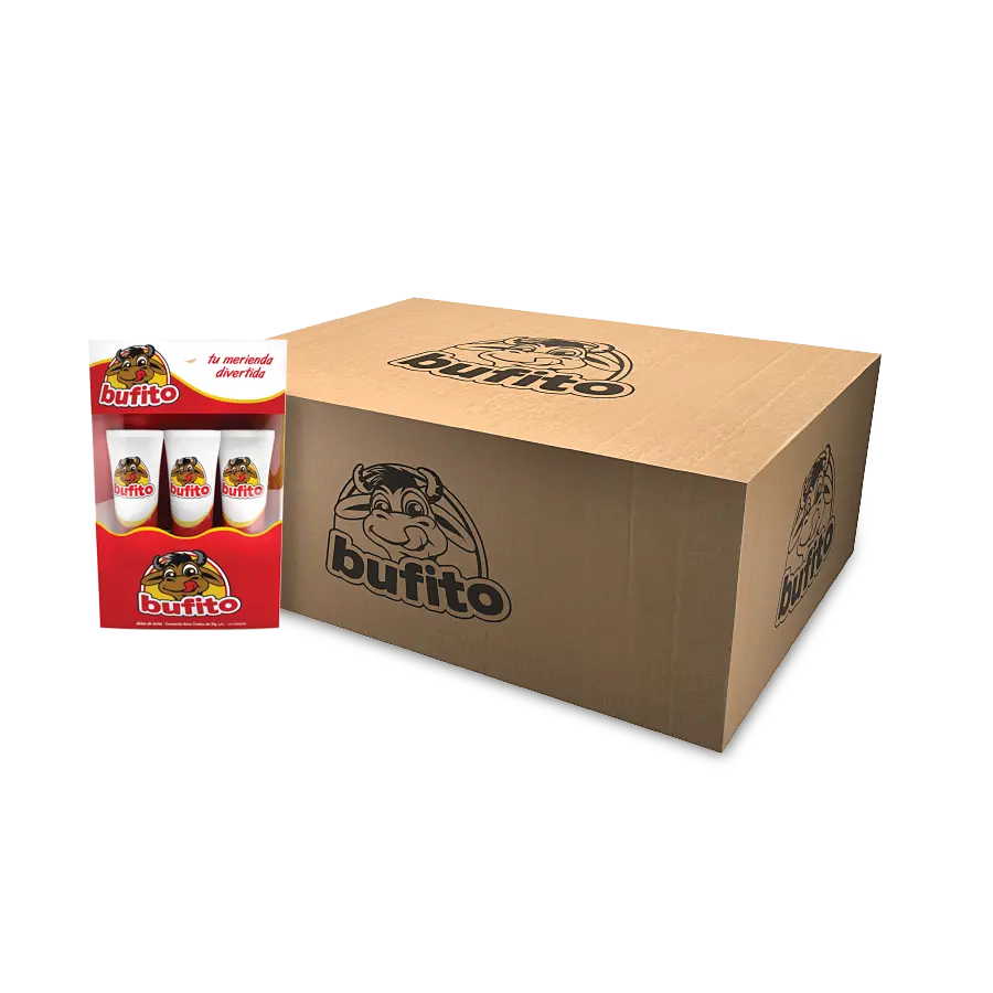 BUFITO - Caja 24 Bolsas De 03 unds (Tubo 35G)